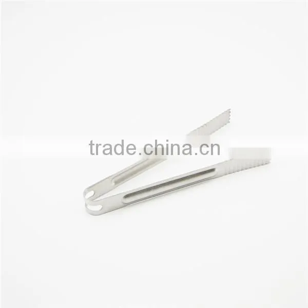Various sizes mini stainless steel tongs