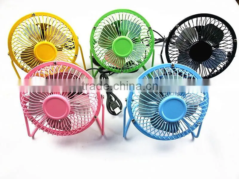 Hot Sale Students USB Fan, Computer USB Fan, 4 Inch Mute USB Fan