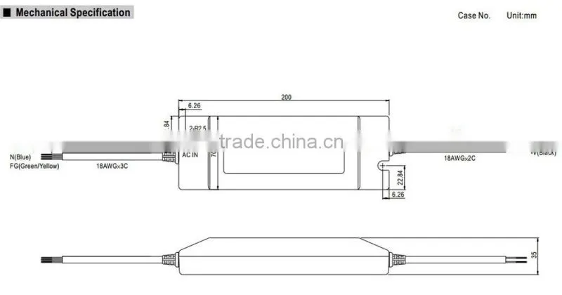Meanwell triac dimmable led driver