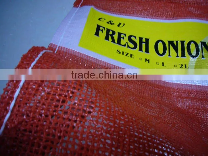 Top Popular net bag for onions and potatoes/packing fruit and vegetable with OEM service