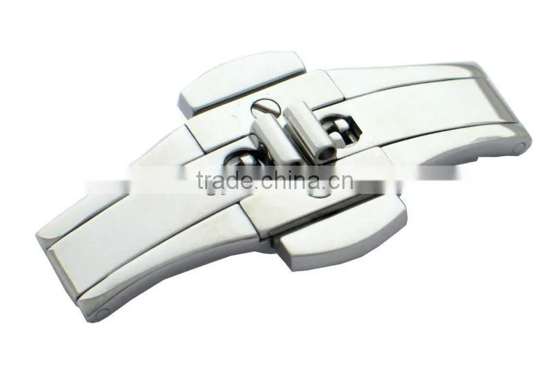 Stainless Steel butterfly clasp wtach buckle