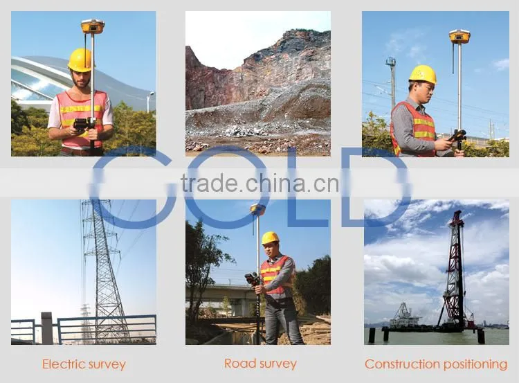 Portable universal control bluetooth satellite receiver surveying equipment