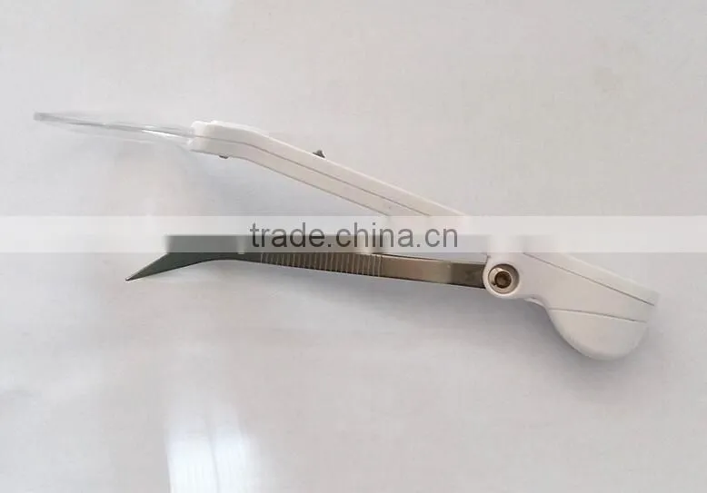 Factory Directly!Handheld plastic tweezer magnifier with led light