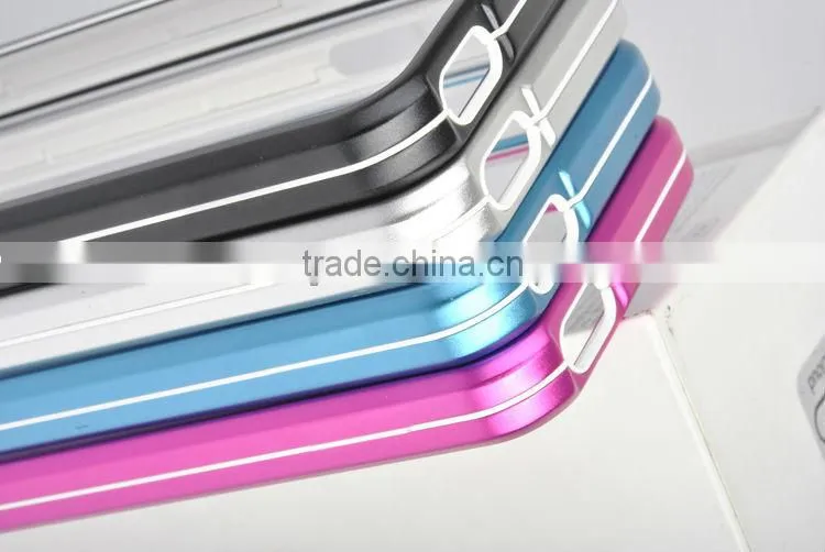 Aluminum mobile phone bumper case metal phone case for iphone 5