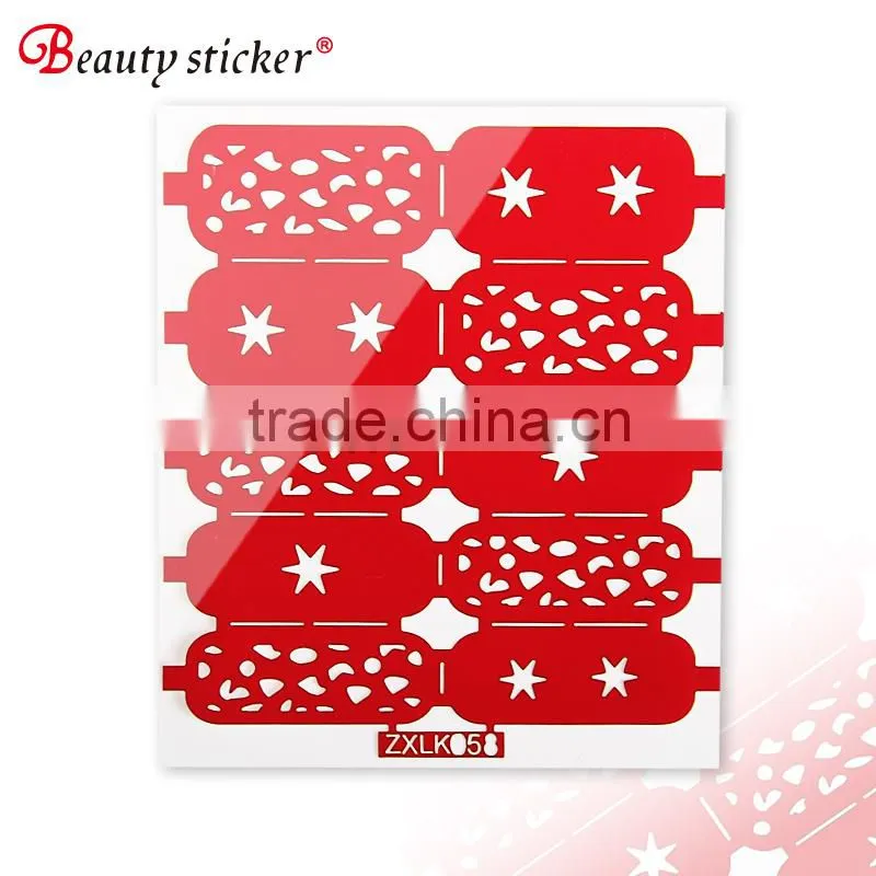 china certificate bulk buying nail stencils