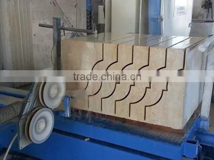 CNC hot used automatic blocks wire cutting machine