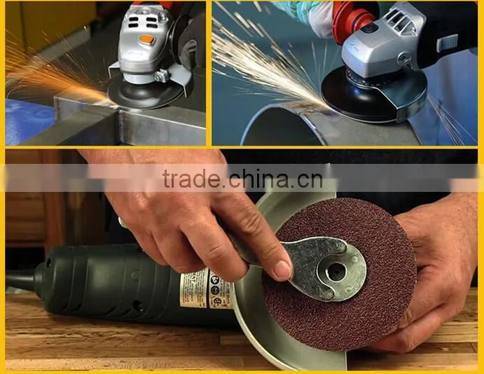 aluminum oxide silicon carbide and zirconia oxided abarsive fiber discs