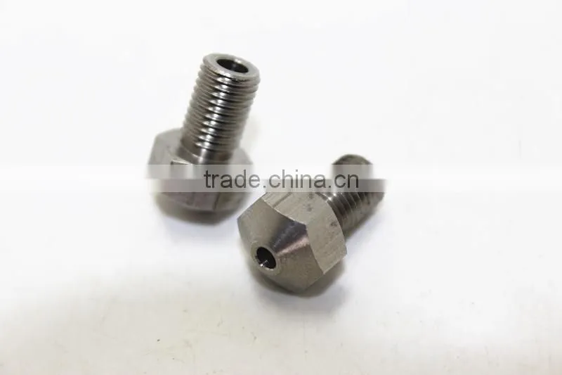 Extruder nozzle 3mm stainless steel nozzle cleaning machine nozzle spout for 3D printer