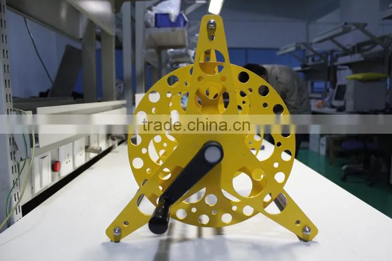 500m depth underwater viewing camera system with manual winch