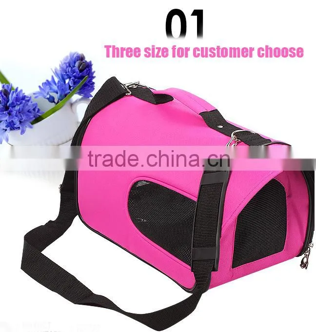 2015 china ISO factory hot sale travel carry pet bag