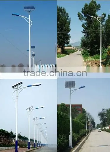 China made in solar power energy cheap street light pole solar street lights pole design