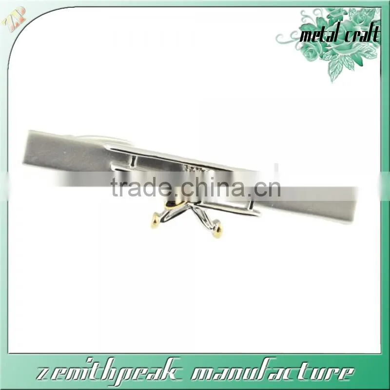 cheap custom clearing agent tie clip/ tie pins
