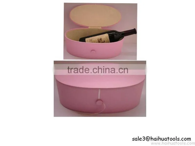 Advanced Leather/Pu wine box Red Deluxe style