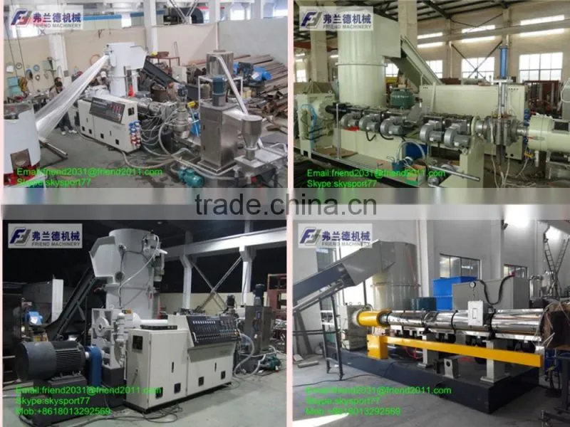 Two-stage Extrusion/single screw extrusion line /pelletizing line