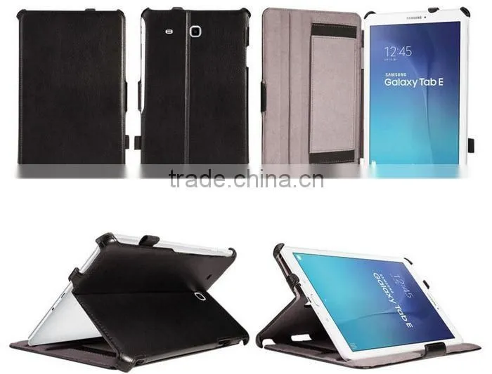 Multiple Viewing angles auto Sleep Wake stylish leather cover for Samsung Galaxy Tab Pro S