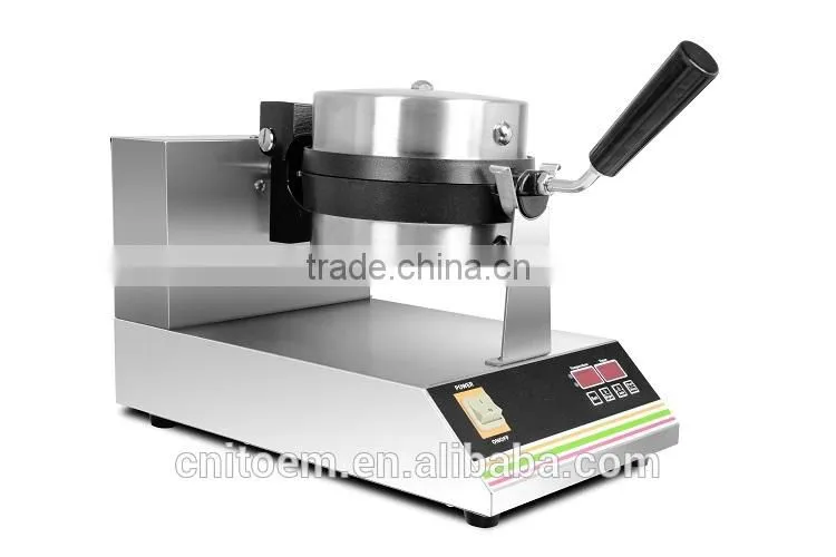 SH-WB1S Hot Sale 220V Commercial Automatic Digital Electric Custom Plate Waffle Maker for Sale