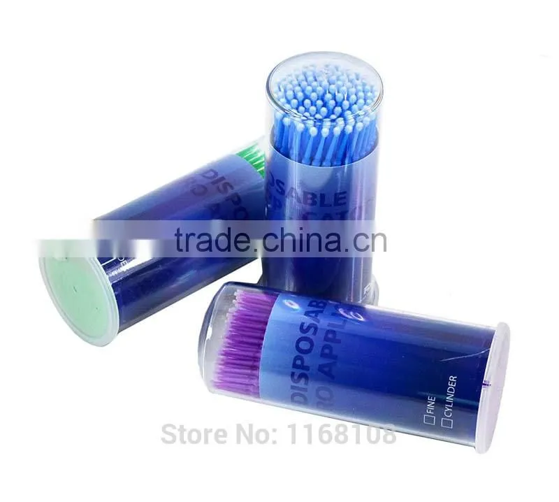 100Pcs New Fashion Disposable Makeup Brush Eyelash Extension Micro Individual Applicators Mascara Brush Make Up Tool