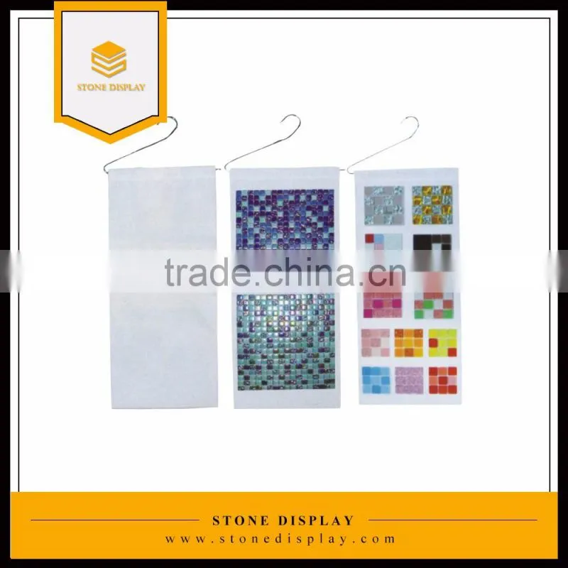 hanging style display sample board, ceramic tile display sample frame