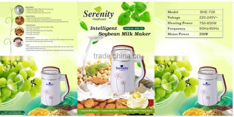 2015 High Quality Soya Milk Maker