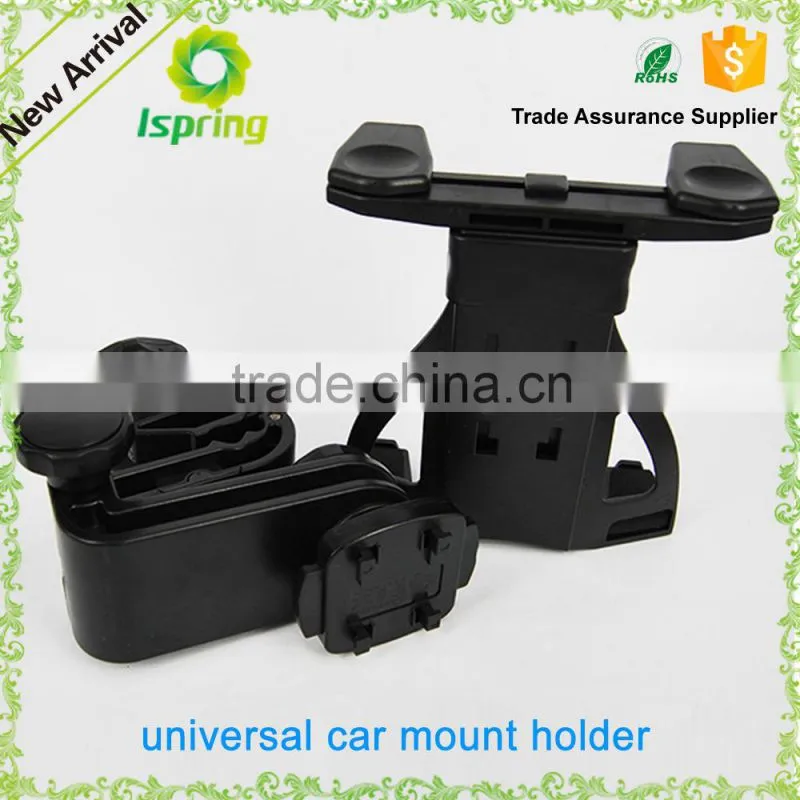 360 Degrees Revolving Car Headrest Tablet Holder for iPad