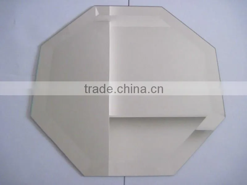 bevele edged silvier mirror with high quality