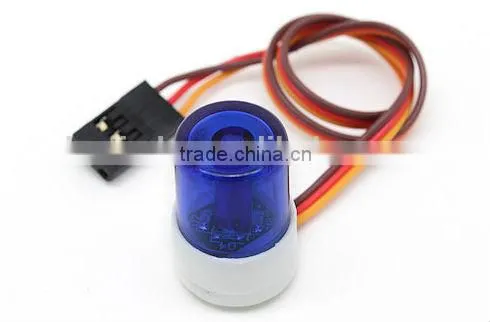 Police Car Style Single LED Light (Blue)