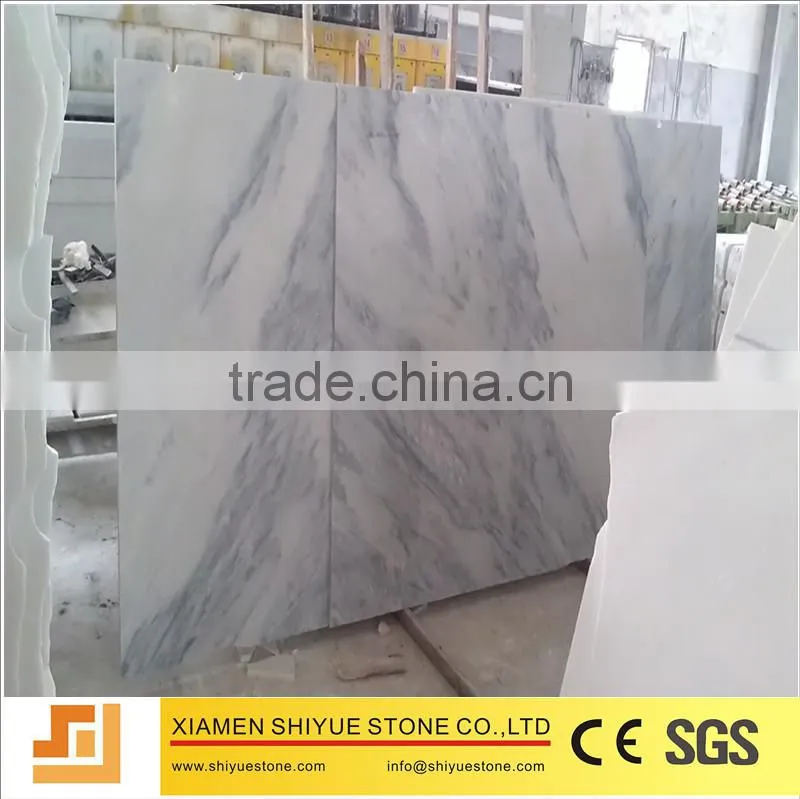 Good quality white marble with grey cloud