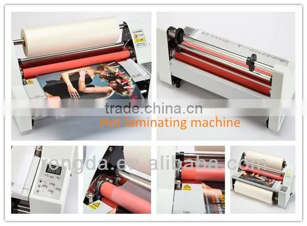 a4 small tabletop hot pvc film laminating machine