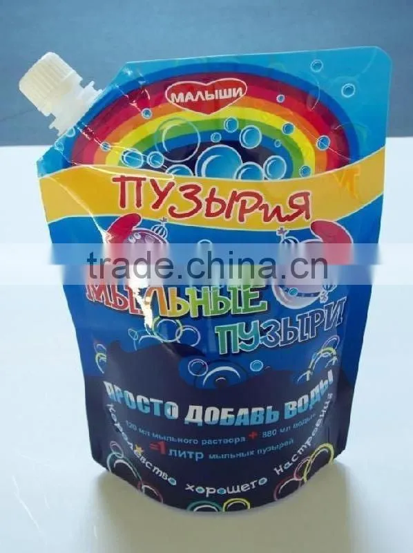 Side sealed aluminum foil pouch for beverage