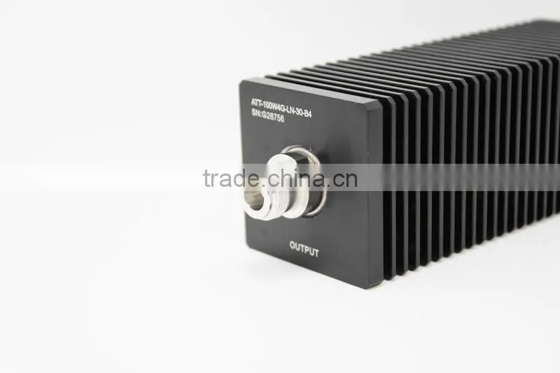 100W high-power coaxial attenuator RF communications
