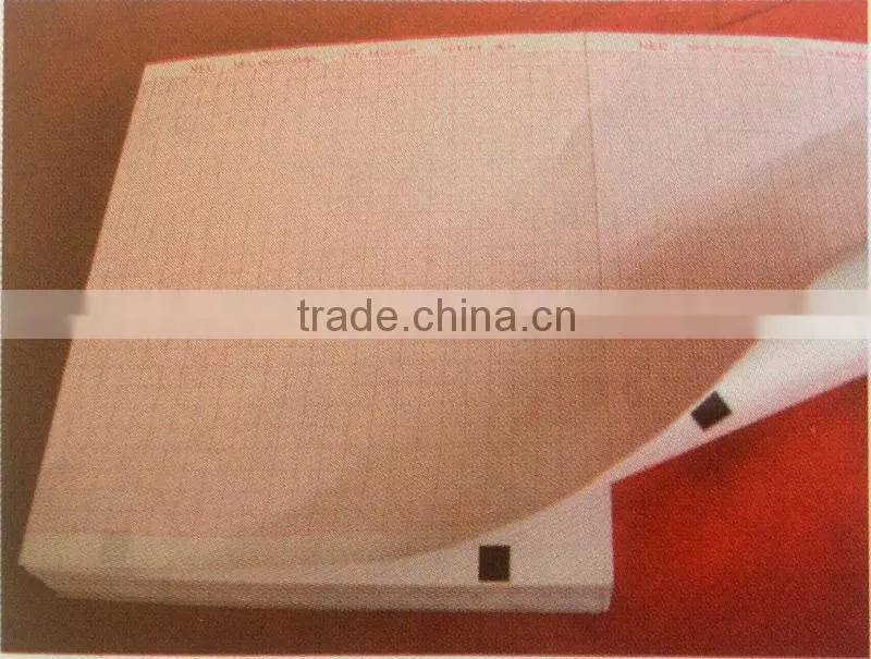 12-Channel ECG Paper / 144mm*125mm-200P Z fold electrocardiograph paper for NEC-3321