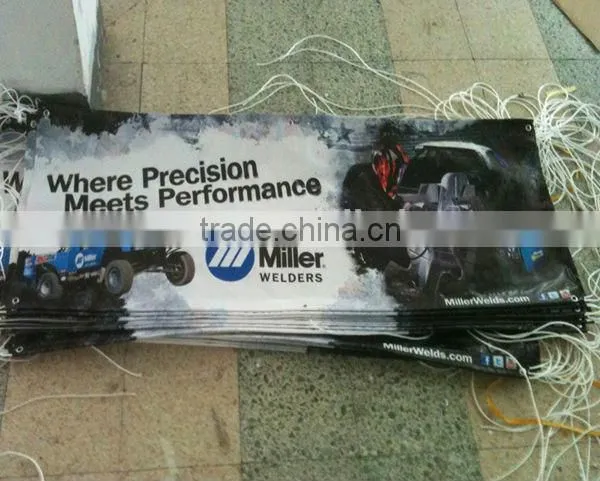 550D Black Backside Vinyl Hanging Banner