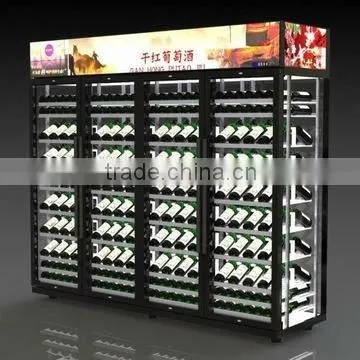 Luxury Compressor 1085L Wine Bottle Cellar Display Showcase Fridge