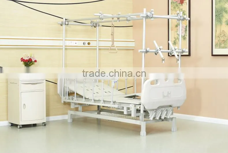 Four function luxury manual orthopaedic bed