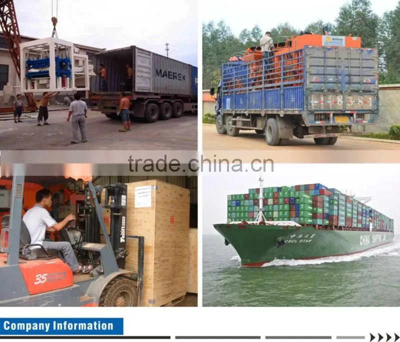 Best Seller QTJ4-18 automatic cement block moulding machine