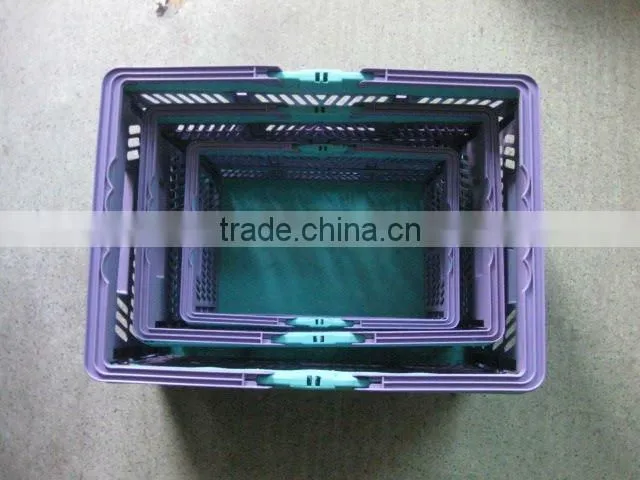 plastic folding basket