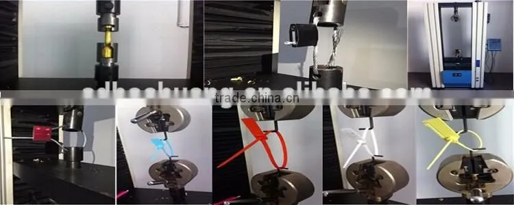 Metal Lock Head Gavanized Wire Cable Seal with 1.8mm Diameter