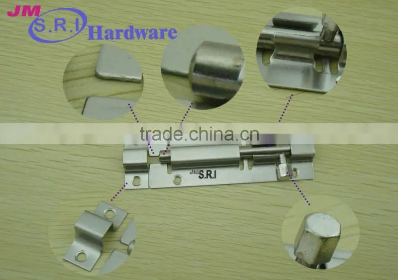 Good quality 14mm strike width flush bolt