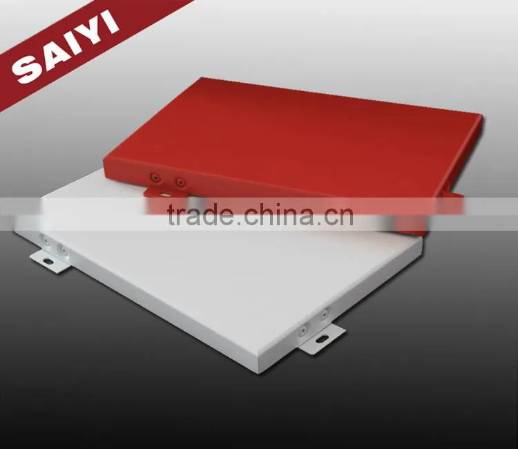 Fireproof Outdoor Decoration Interior Aluminum Veneer Curtain Wall