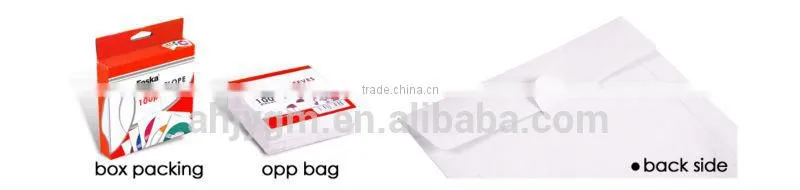 Hot Sale 80/100 GSM Blank with Window CD Envelope /CD Bag