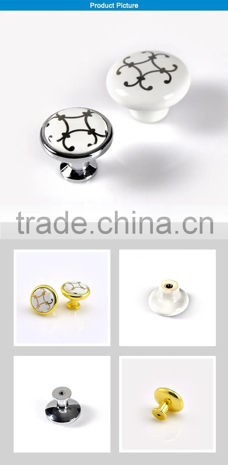 Superior quality low price wholesale ceramic melon knobs