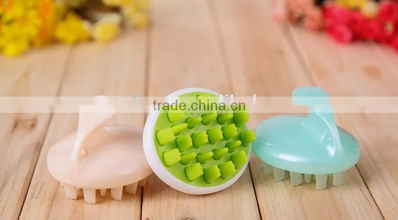 New Style Hot Selling Customized Soft Scalp Head Massage Cleaning Brush