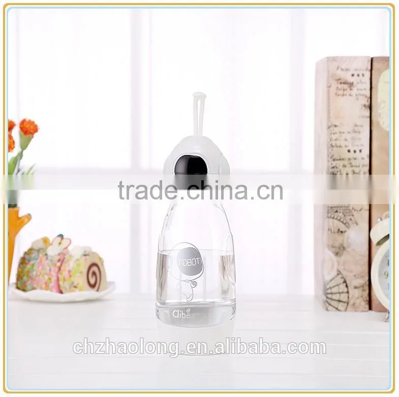 Chinese factory price plastic custom kids water bottle with fancy design