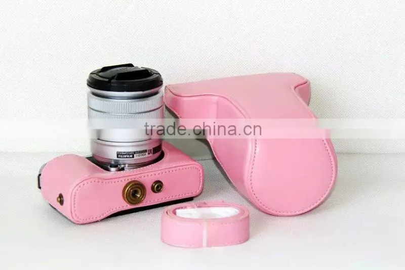 Custom Best Selling Leather Digital Camera Case Bag