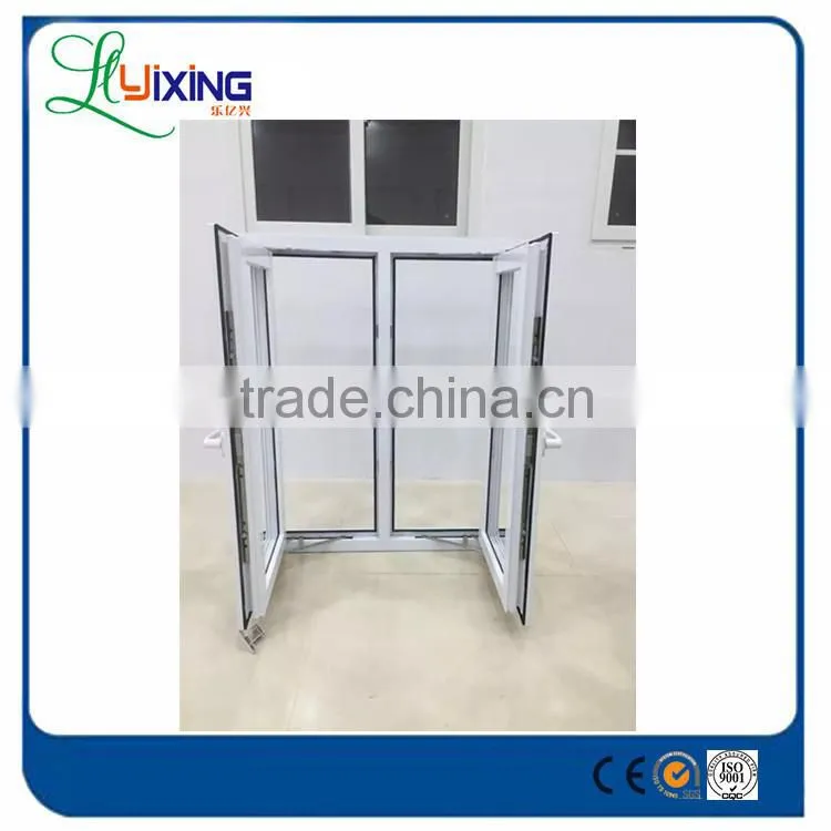 tempered glass large 60 side hung casement window