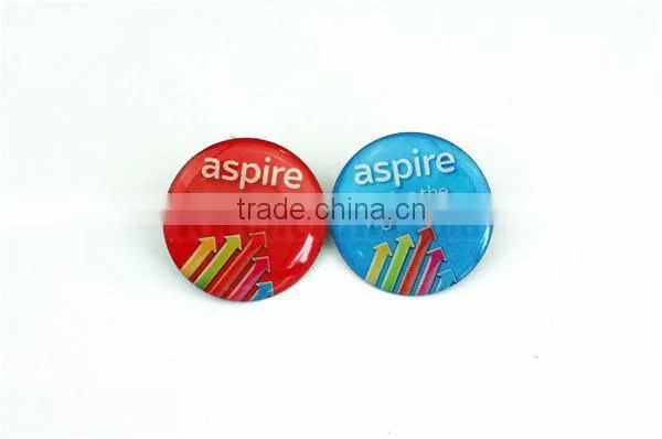 Cheap manufacturer high quality button , fashion dress button badge