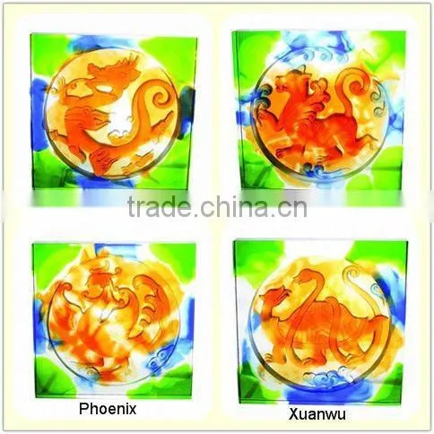 JC005 building material of colored crystal XuanWu wall brick