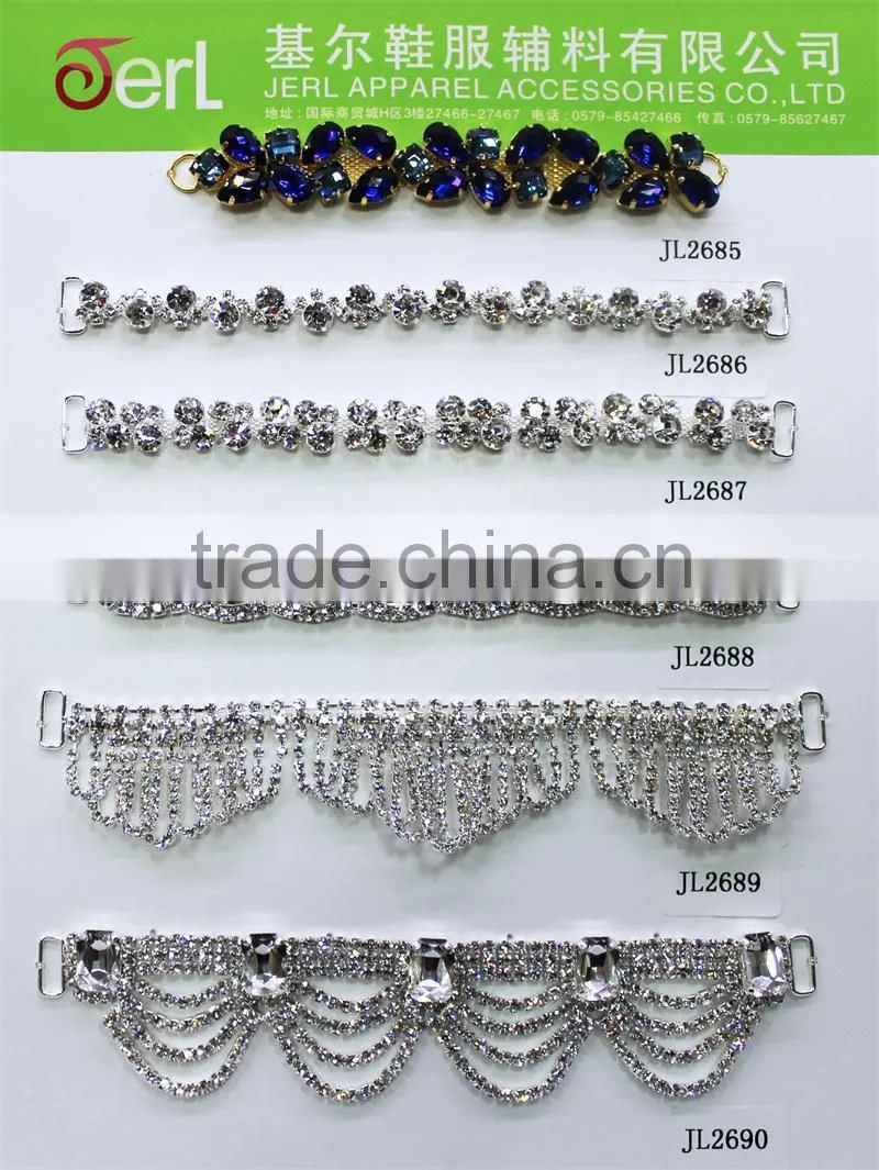 crystal decorative bikini buckle jewelry swimwear buckle