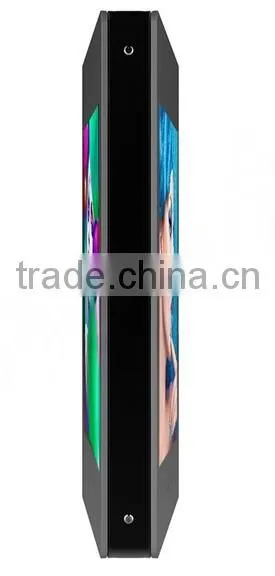 55 inch street lamp outdoor digital signage advertisement player
