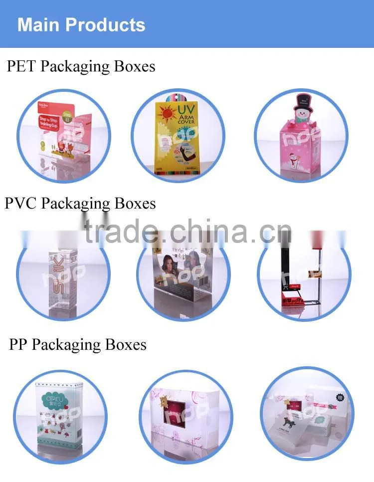 factory offer delicate transparent gift box wholesale
